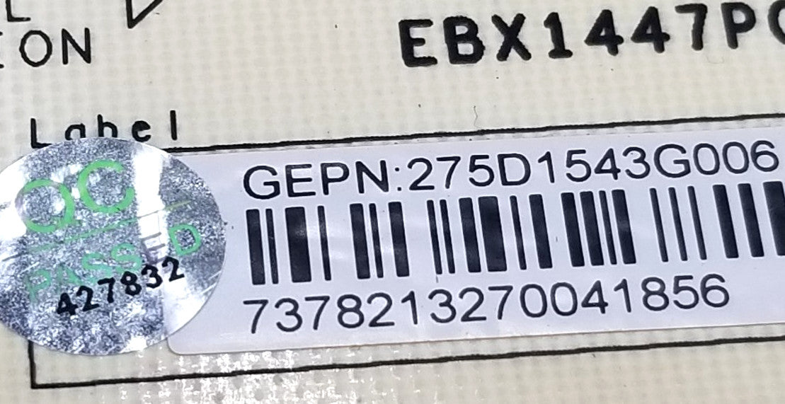 OEM Replacement for GE Washer Control 275D1543G006 WH12X26034