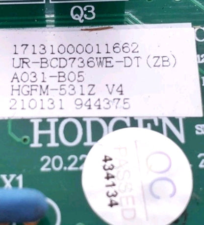 OEM Replacement for Midea Fridge Control Board 17131000011662