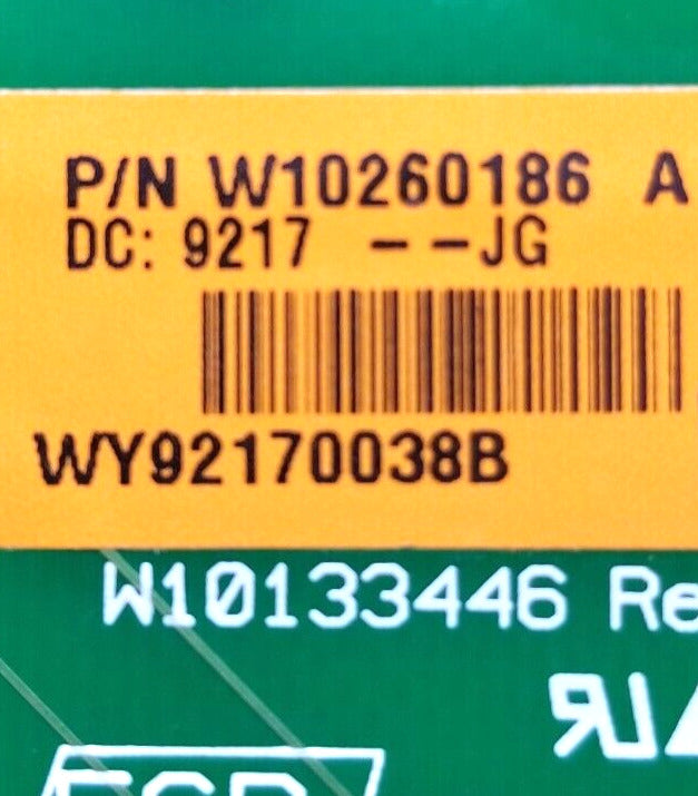 Genuine OEM Replacement for Maytag Washer Control W10260186