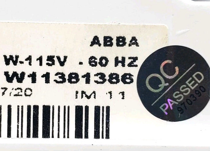 New Genuine OEM Replacement for Whirlpool Fridge Ice Maker W11381386