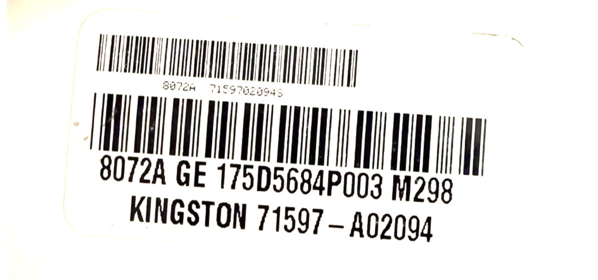 New OEM Replacement for GE Washer Timer 175D5684P003