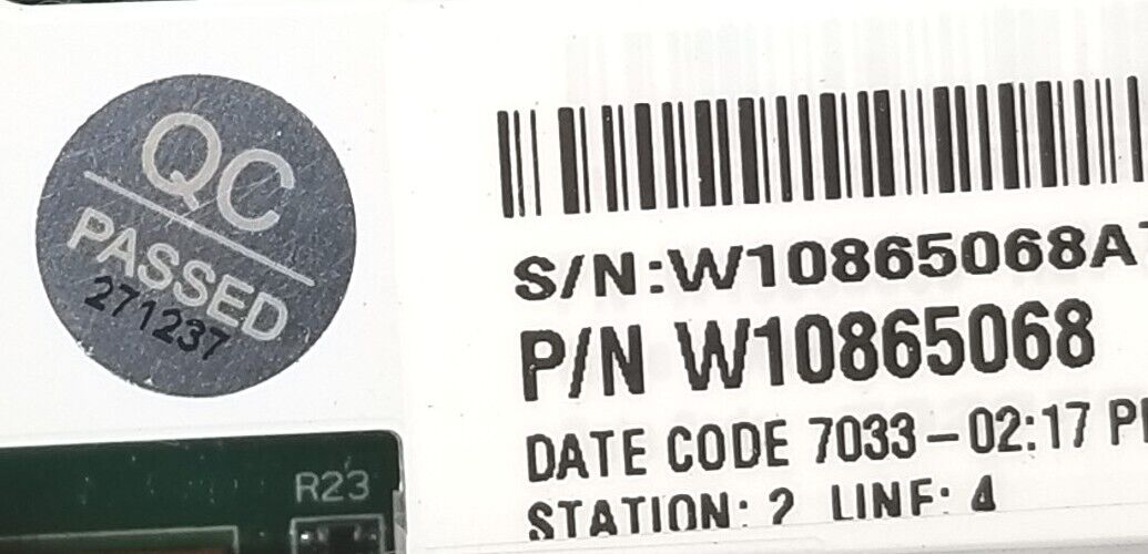 OEM Replacement for Maytag Washer Control W10865068