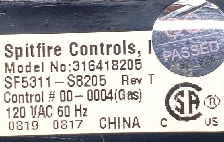 OEM Replacement for Frigidaire Oven Control 316418205