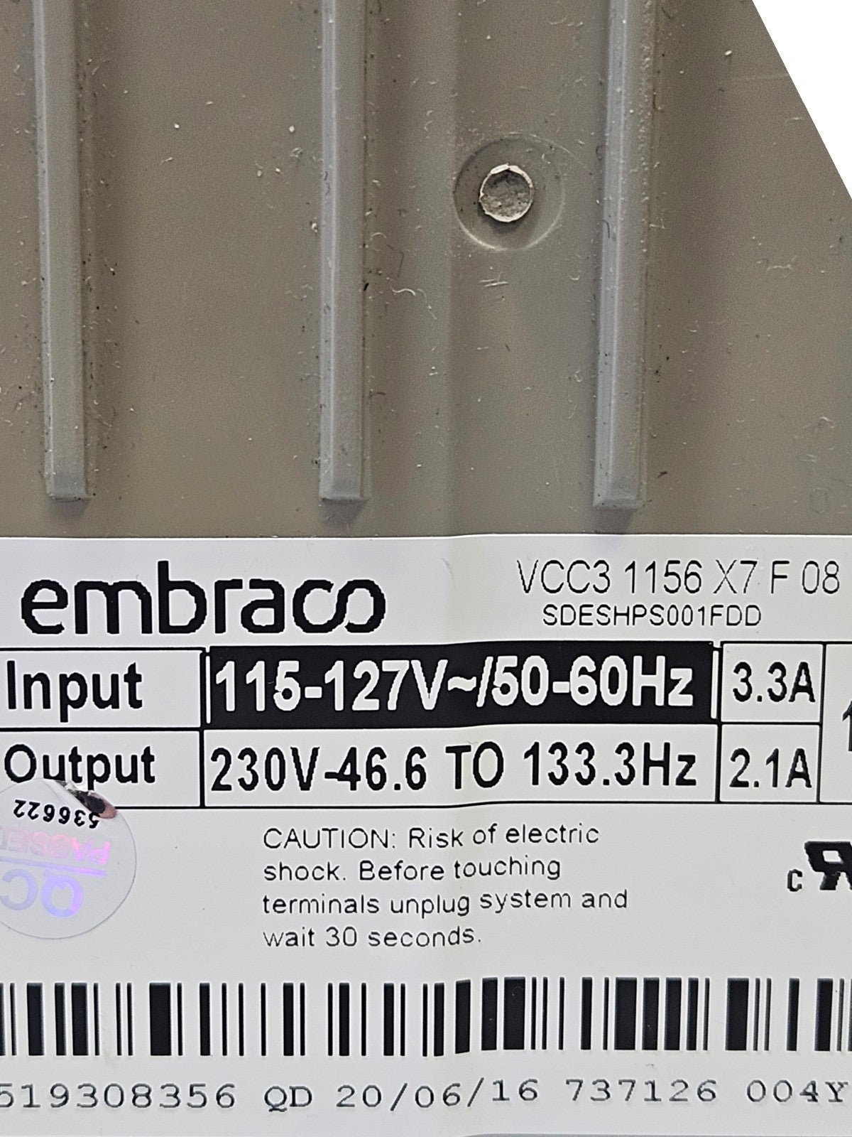OEM Replacement for Whirlpool Fridge Inverter 519308356