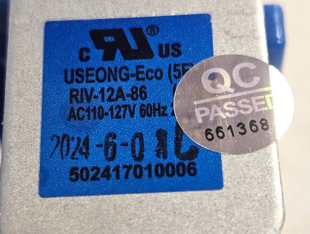 OEM Replacement for Midea Fridge Inlet Valve 502417010006