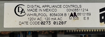 Genuine OEM Replacement for Whirlpool Range Control 8054008