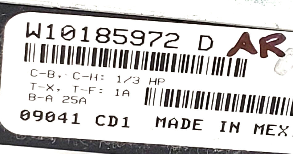 ⭐️OEM Replacement for Whirlpool Dryer Timer W10185972D W10185972🔥