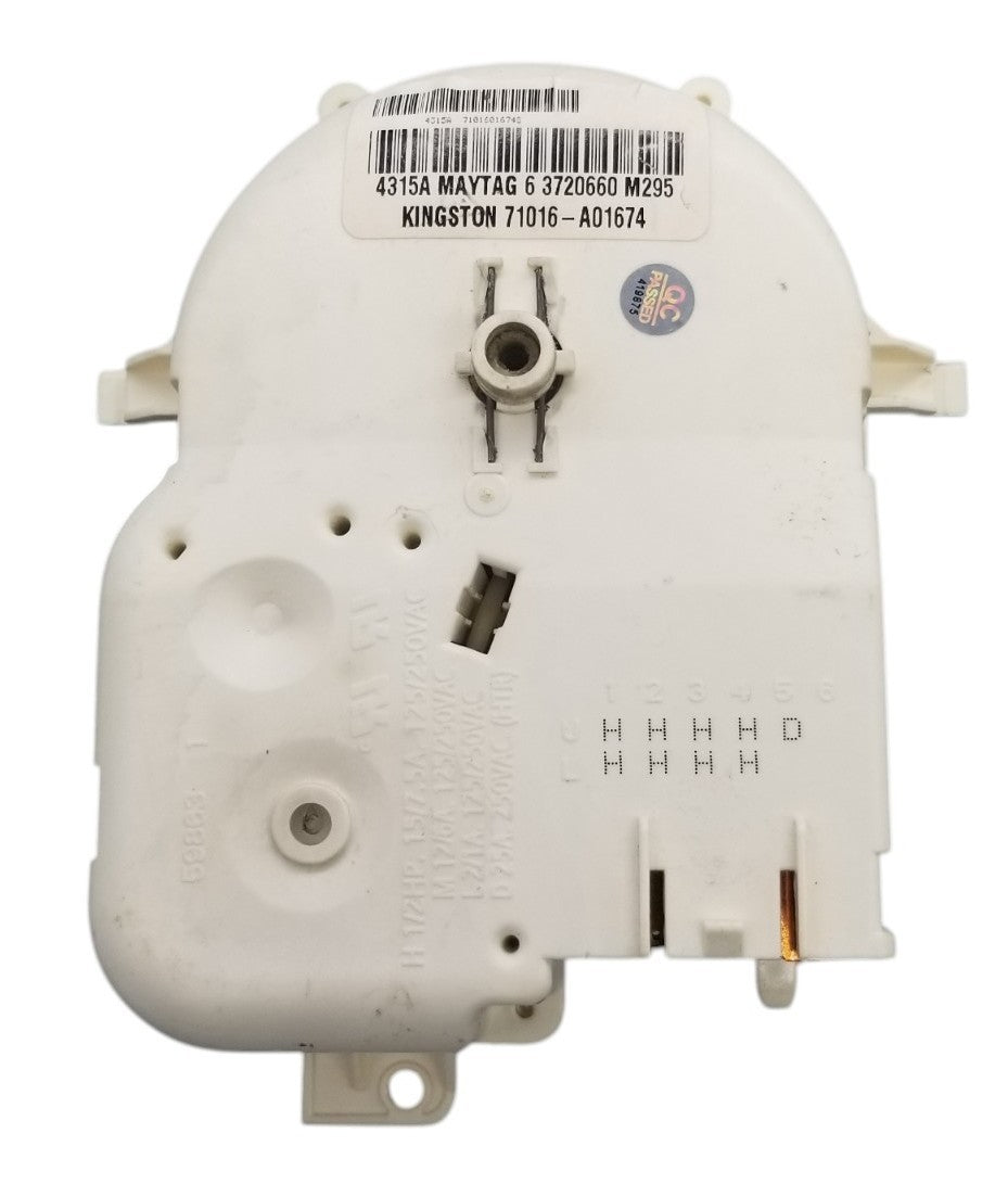 OEM Replacement for Maytag Dryer Timer 63720660