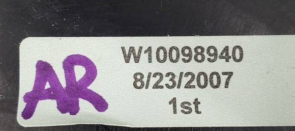 OEM Replacement for Whirlpool Dryer Control Panel W10098940