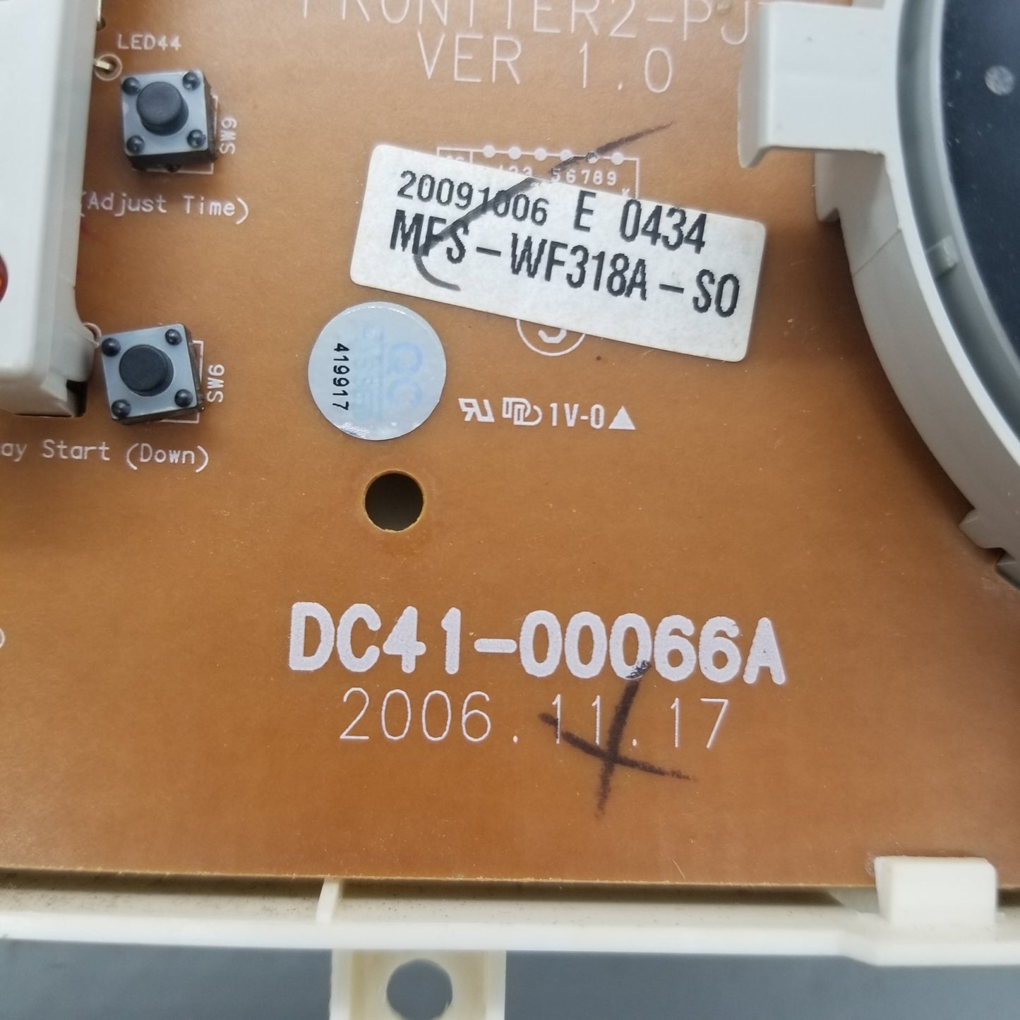 OEM Replacement for Samsung Control DC92-00240A DC41-00066A