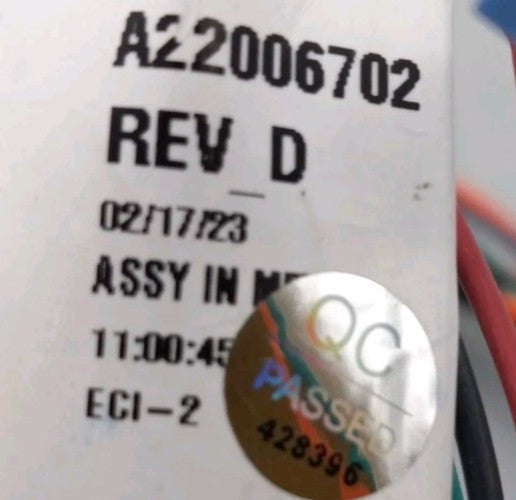 New OEM Replacement for Frigidaire Oven Wiring Harness A22006702