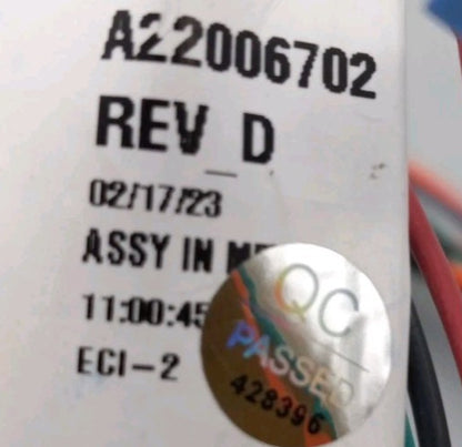 New OEM Replacement for Frigidaire Oven Wiring Harness A22006702