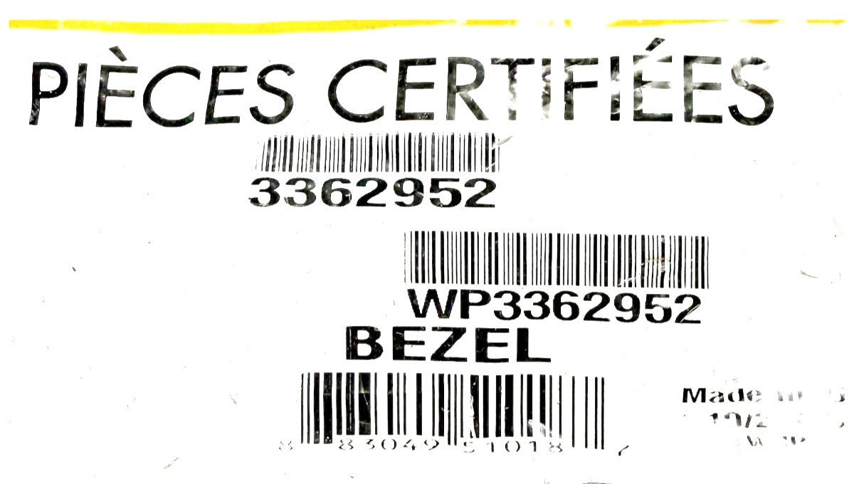 OEM Replacement for Whirlpool Washer Bleach Dispenser 3362952