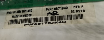 Genuine OEM Replacement for Whirlpool Washer Control 8571942