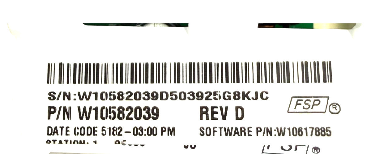 OEM Replacement for Maytag Washer Control W10582039