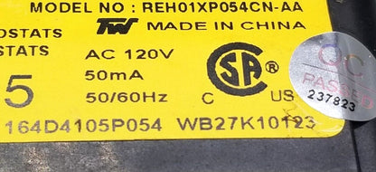 OEM Replacement for GE Range Control WB27K10123
