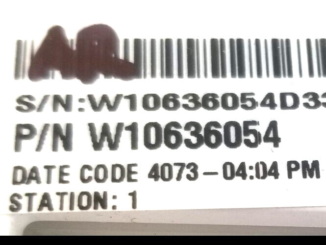 OEM Replacement for Whirlpool Washer Control W10636054