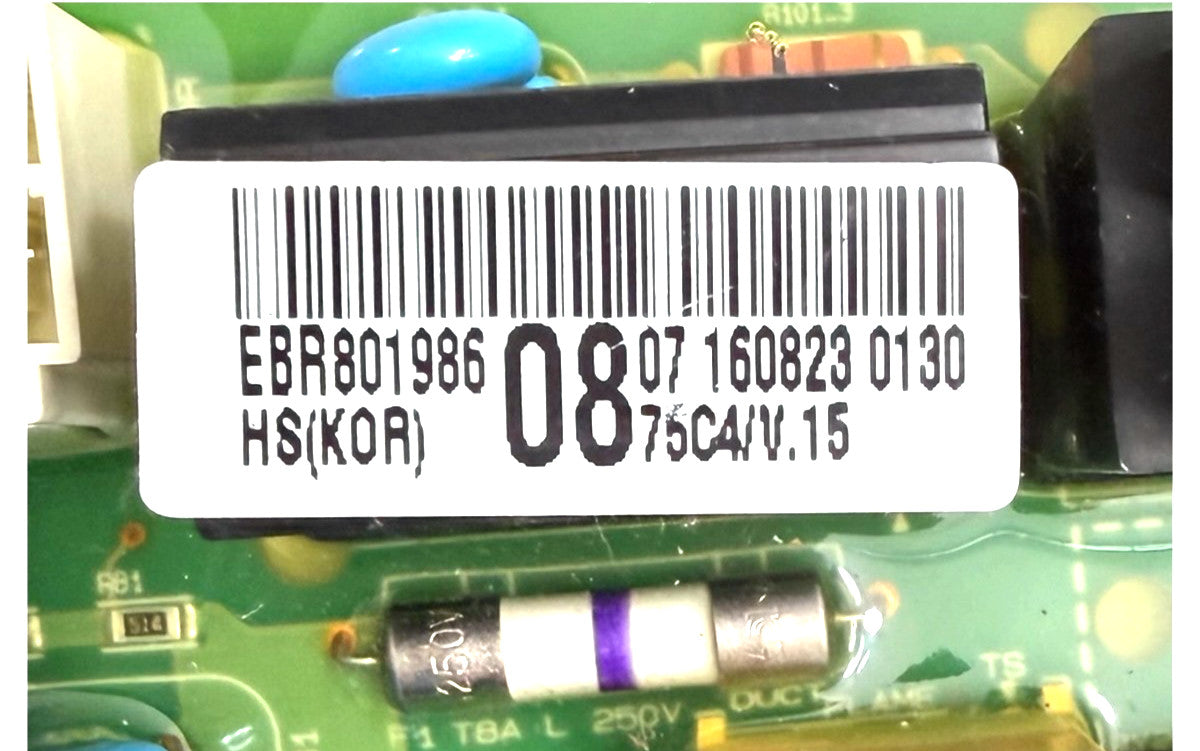 OEM Replacement for LG Dryer Control EBR80198608