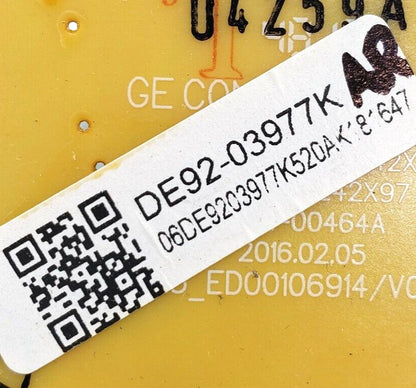 OEM Replacement for Samsung Microwave Control DE92-03977K