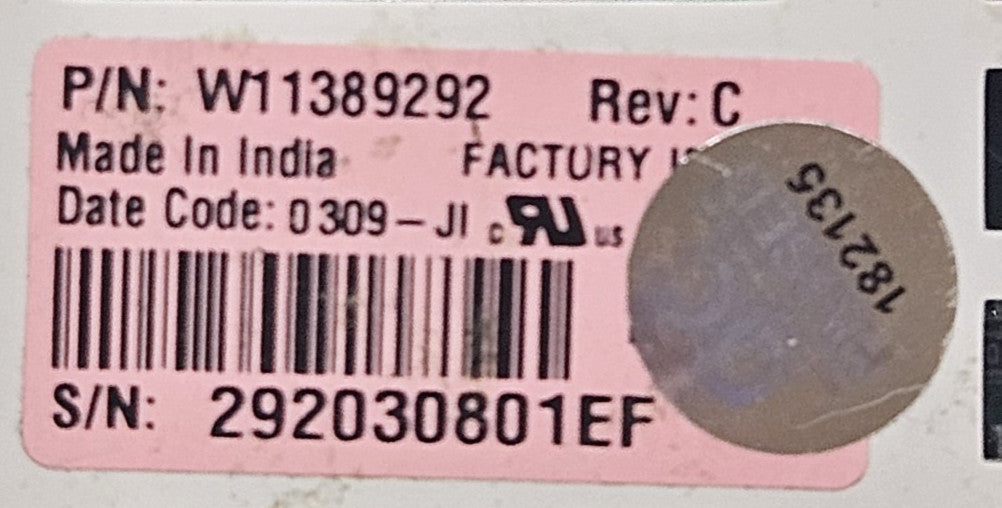 OEM Replacement for Whirlpool Dryer Control Board W11389292