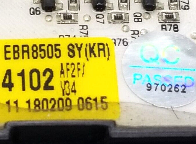 OEM Replacement for LG Dishwasher Control EBR85054102    ~ ~