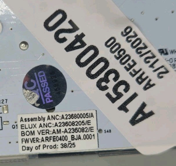 New OEM Replacement for Frigidaire Fridge User Interface 140153004290