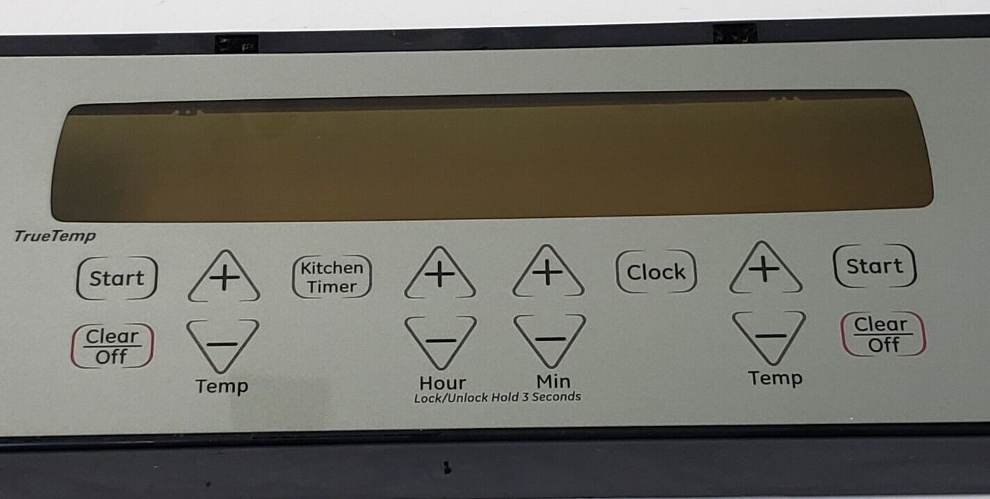 OEM Replacement for GE Double Oven Control Panel WB27T11176