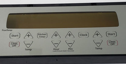 OEM Replacement for GE Double Oven Control Panel WB27T11176