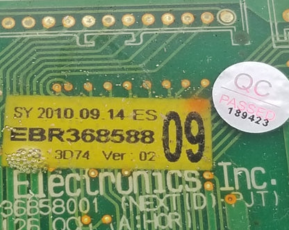 OEM Replacement for LG Dryer Control EBR36858809