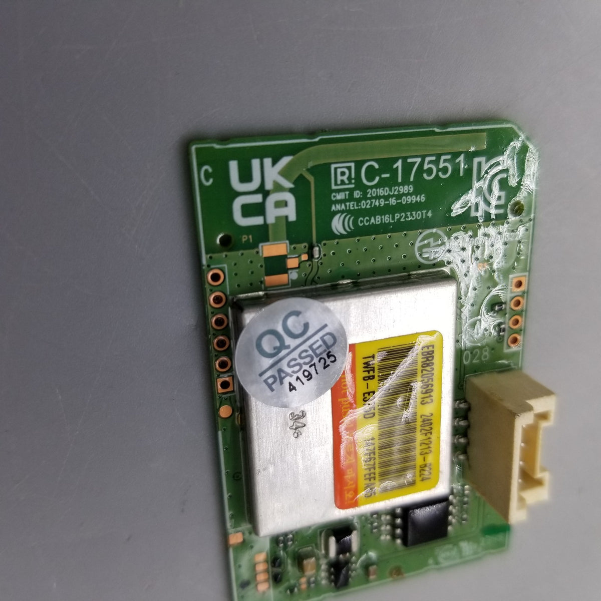 New OEM Replacement for LG Dishwasher Control Board EBR82056913