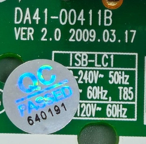 OEM Replacement for Samsung Fridge Control Board DA41-00411B