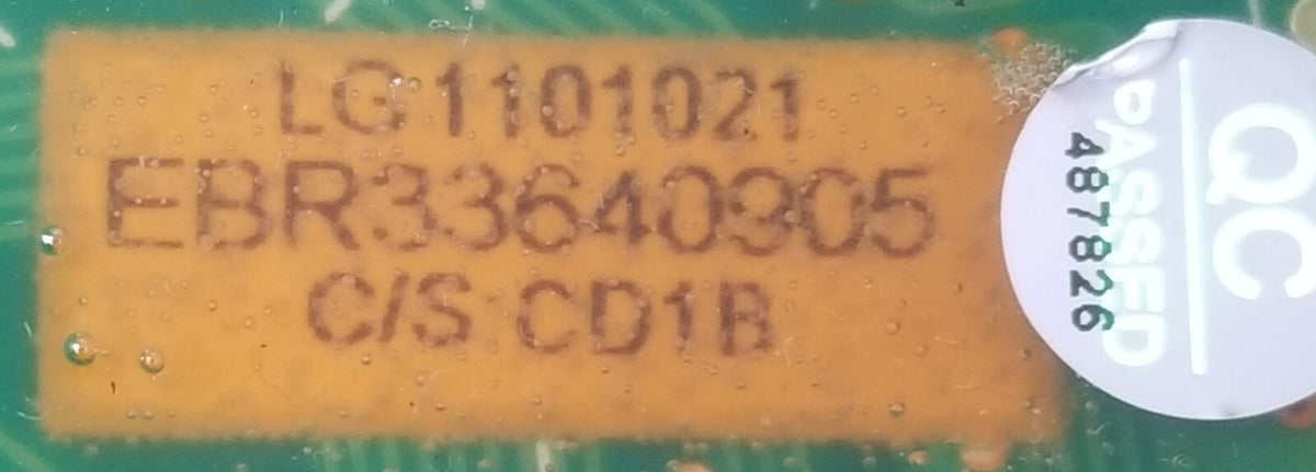Genuine OEM Replacement for LG Dryer Control Board EBR33640905