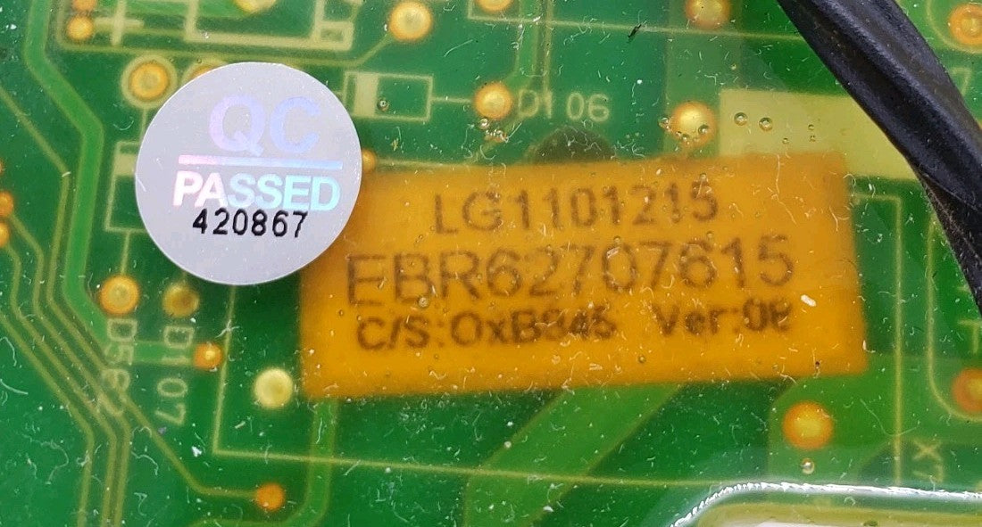 OEM Replacement for LG Dryer Control EBR68035102 EBR62707615 1 Year  -