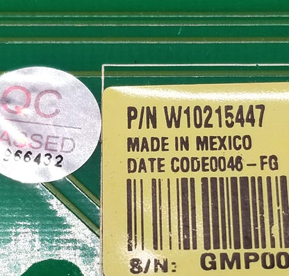 OEM Replacement for Whirlpool Washer Control  W10215447