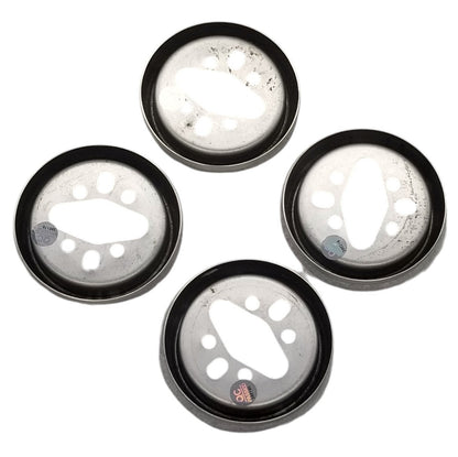 New OEM Forno Range Stainless Steel Knob Base Set 30402500464