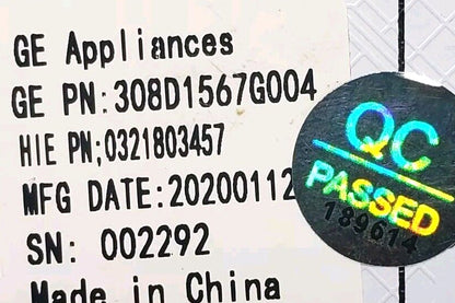 OEM Replacement for GE Dryer Control Board 308D1567G004