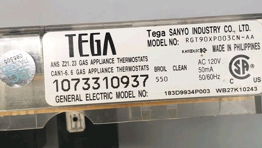 OEM Replacement for GE Oven Control Board 183D9934P003