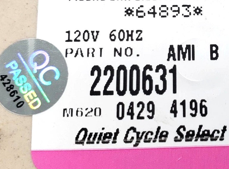 OEM Replacement for Amana Washer Timer 2200631
