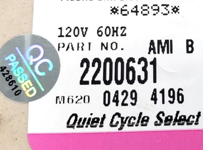 OEM Replacement for Amana Washer Timer 2200631