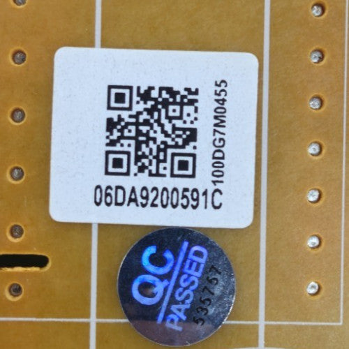 OEM Replacement for Samsung Fridge Control Board DA92-00591C