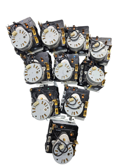 OEM Replacement for GE Dryer Timer (Set of 10) 212D1233P013