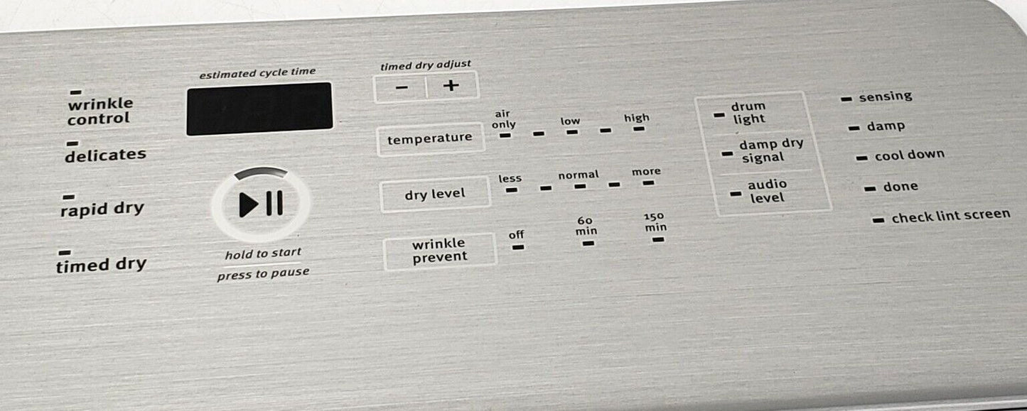 OEM Replacement for Maytag Dryer Control Panel W10913337   ⭐