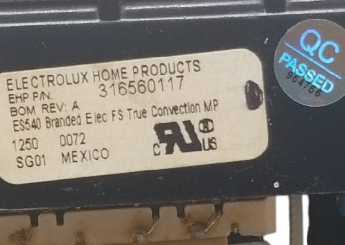 OEM Replacement for Frigidaire Oven Control Board 316560117