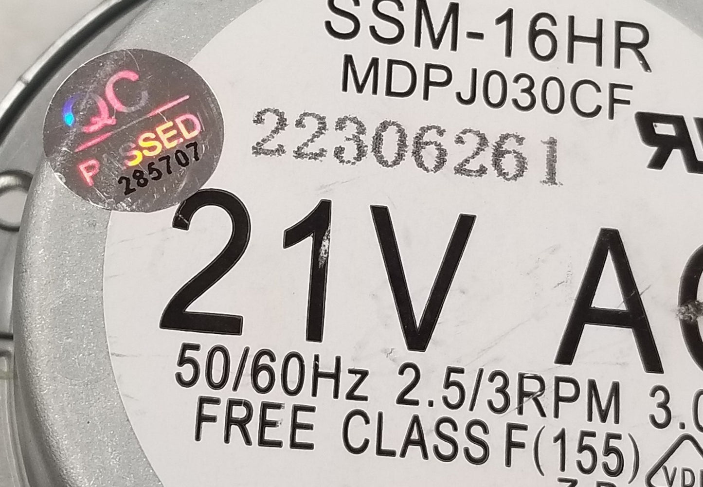 New OEM  Replacement for Samsung Microwave Turntable Motor DE31-10172D