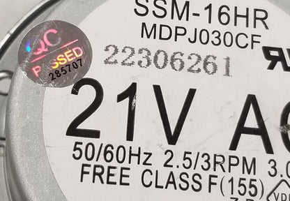 New OEM  Replacement for Samsung Microwave Turntable Motor DE31-10172D