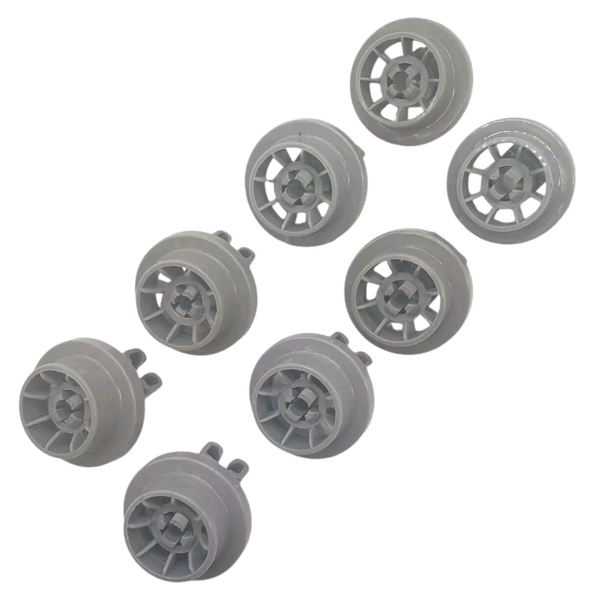 New OEM Replacement for Midea Dishwasher Lower Wheel Set of 8 12176000025298