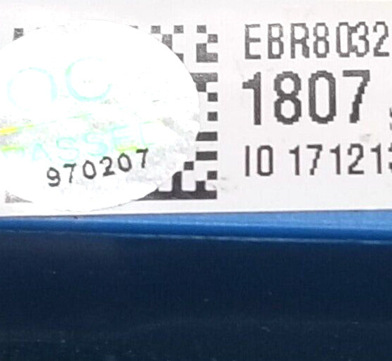 OEM Replacement for LG Washer Control EBR80321807