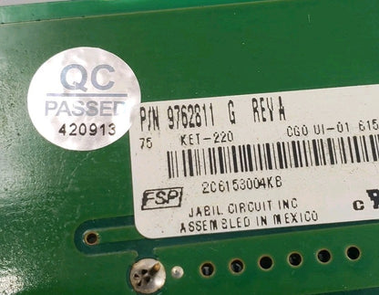 OEM Replacement for KitchenAid Range Control 9762811