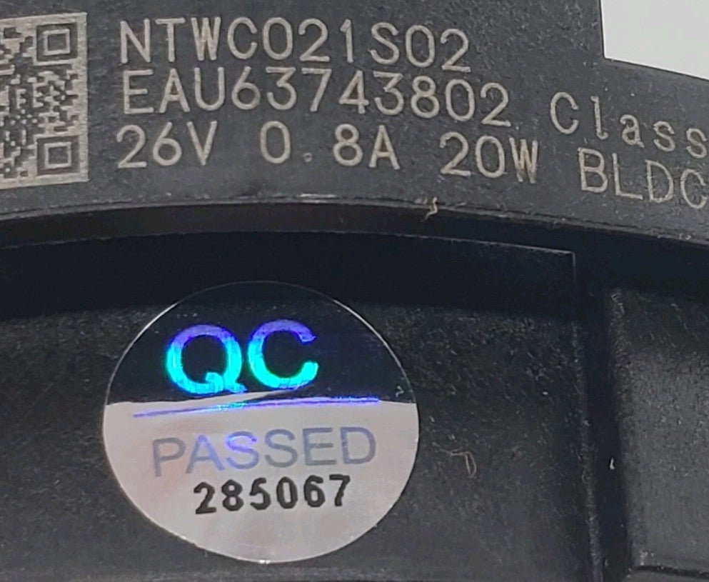 New Genuine OEM Replacement for LG Washer Pump Motor Assembly EAU63743802