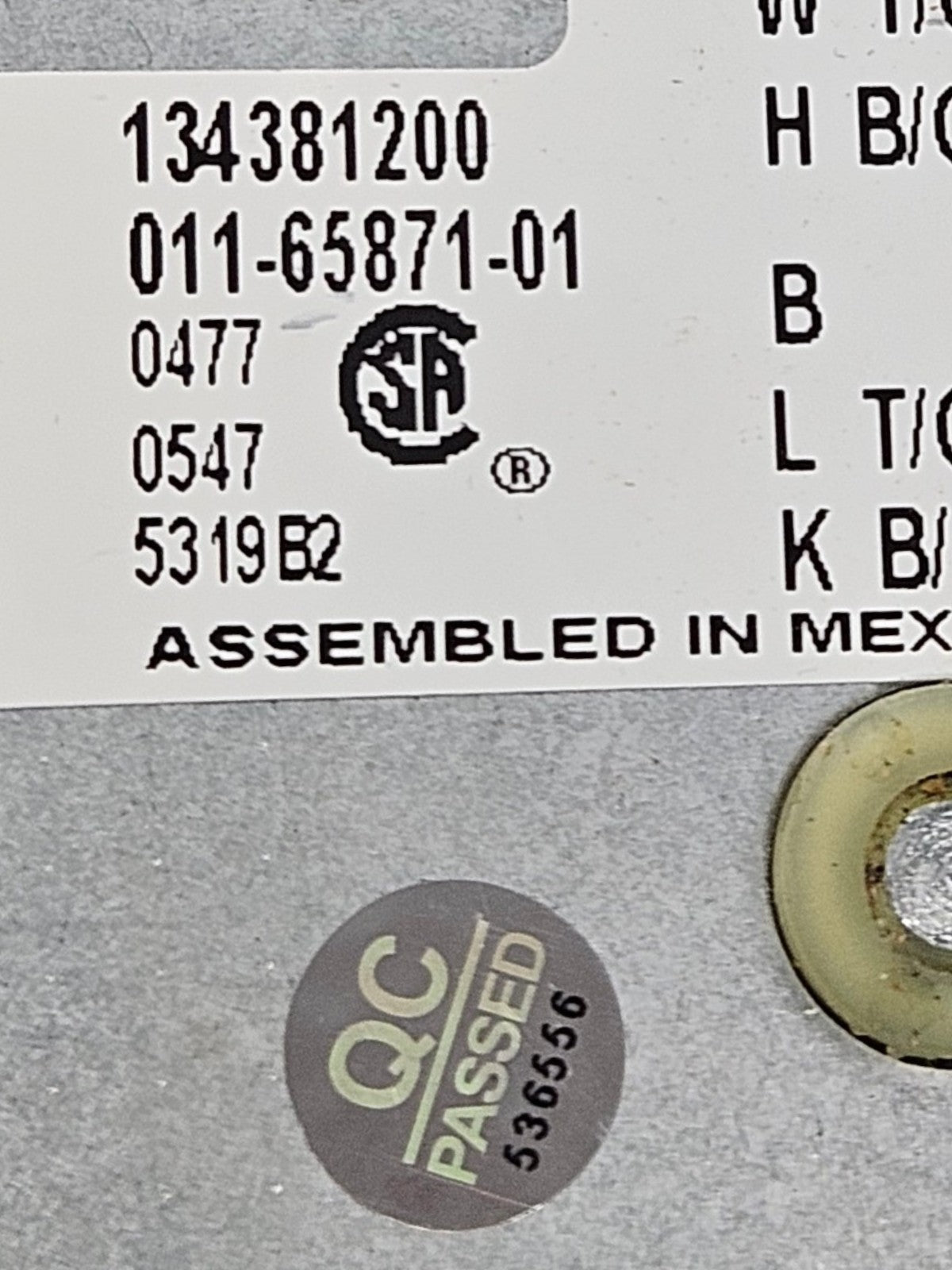 OEM Replacement for Frigidaire Washer Timer 134381200